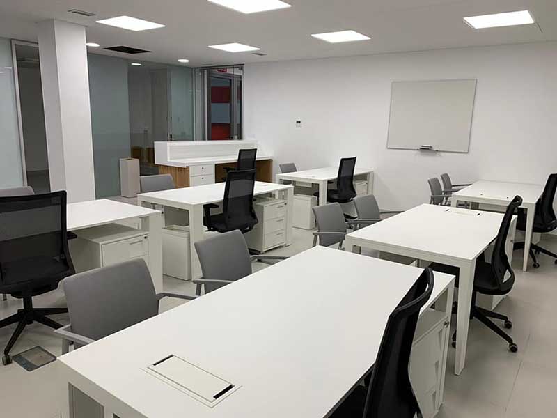 Oficinas del centro de formación de Cruz Roja en Ceuta